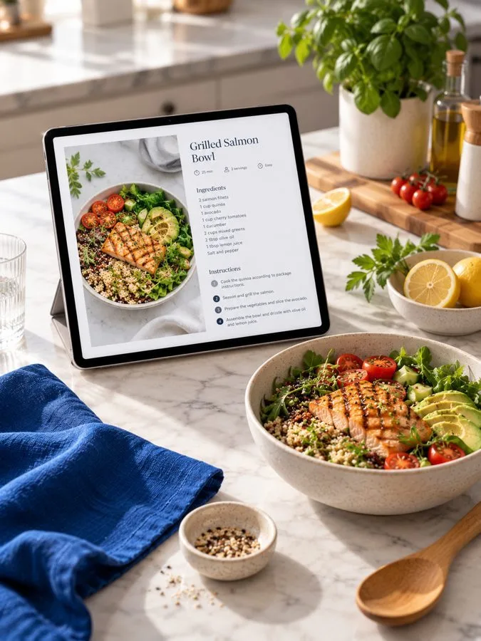 Healthy recipes e-book